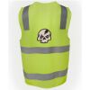 JB's Hi Vis (D+N) Zip Safety Vest Thumbnail