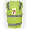 JB's Hi Vis (D+N) Zip Safety Vest Thumbnail