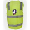 JB's Hi Vis (D+N) Zip Safety Vest Thumbnail