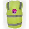 JB's Hi Vis (D+N) Zip Safety Vest Thumbnail