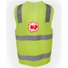 JB's Hi Vis (D+N) Zip Safety Vest Thumbnail
