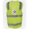 JB's Hi Vis (D+N) Zip Safety Vest Thumbnail