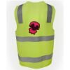 JB's Hi Vis (D+N) Zip Safety Vest Thumbnail