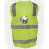 JB's Hi Vis (D+N) Zip Safety Vest Thumbnail