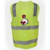 JB's Hi Vis (D+N) Zip Safety Vest Thumbnail