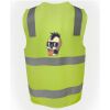 JB's Hi Vis (D+N) Zip Safety Vest Thumbnail