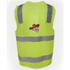 JB's Hi Vis (D+N) Zip Safety Vest Thumbnail