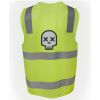 JB's Hi Vis (D+N) Zip Safety Vest Thumbnail