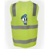 JB's Hi Vis (D+N) Zip Safety Vest Thumbnail