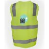 JB's Hi Vis (D+N) Zip Safety Vest Thumbnail