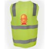 JB's Hi Vis (D+N) Zip Safety Vest Thumbnail