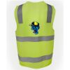 JB's Hi Vis (D+N) Zip Safety Vest Thumbnail