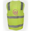 JB's Hi Vis (D+N) Zip Safety Vest Thumbnail