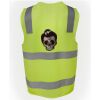 JB's Hi Vis (D+N) Zip Safety Vest Thumbnail