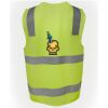 JB's Hi Vis (D+N) Zip Safety Vest Thumbnail