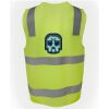 JB's Hi Vis (D+N) Zip Safety Vest Thumbnail