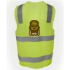 JB's Hi Vis (D+N) Zip Safety Vest Thumbnail