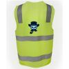 JB's Hi Vis (D+N) Zip Safety Vest Thumbnail
