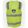 JB's Hi Vis (D+N) Zip Safety Vest Thumbnail