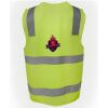 JB's Hi Vis (D+N) Zip Safety Vest Thumbnail