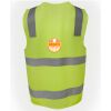 JB's Hi Vis (D+N) Zip Safety Vest Thumbnail