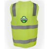 JB's Hi Vis (D+N) Zip Safety Vest Thumbnail