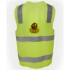 JB's Hi Vis (D+N) Zip Safety Vest Thumbnail