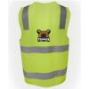 JB's Hi Vis (D+N) Zip Safety Vest Thumbnail