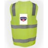 JB's Hi Vis (D+N) Zip Safety Vest Thumbnail