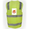 JB's Hi Vis (D+N) Zip Safety Vest Thumbnail