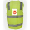 JB's Hi Vis (D+N) Zip Safety Vest Thumbnail