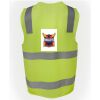 JB's Hi Vis (D+N) Zip Safety Vest Thumbnail