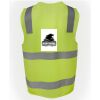 JB's Hi Vis (D+N) Zip Safety Vest Thumbnail
