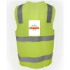 JB's Hi Vis (D+N) Zip Safety Vest Thumbnail