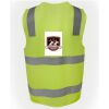 JB's Hi Vis (D+N) Zip Safety Vest Thumbnail