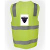 JB's Hi Vis (D+N) Zip Safety Vest Thumbnail