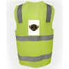 JB's Hi Vis (D+N) Zip Safety Vest Thumbnail