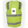JB's Hi Vis (D+N) Zip Safety Vest Thumbnail