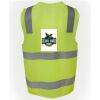 JB's Hi Vis (D+N) Zip Safety Vest Thumbnail