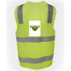 JB's Hi Vis (D+N) Zip Safety Vest Thumbnail