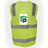 JB's Hi Vis (D+N) Zip Safety Vest Thumbnail