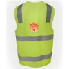 JB's Hi Vis (D+N) Zip Safety Vest Thumbnail