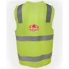 JB's Hi Vis (D+N) Zip Safety Vest Thumbnail