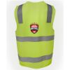 JB's Hi Vis (D+N) Zip Safety Vest Thumbnail