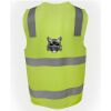 JB's Hi Vis (D+N) Zip Safety Vest Thumbnail