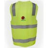 JB's Hi Vis (D+N) Zip Safety Vest Thumbnail