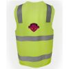 JB's Hi Vis (D+N) Zip Safety Vest Thumbnail