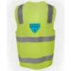 JB's Hi Vis (D+N) Zip Safety Vest Thumbnail