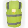 JB's Hi Vis (D+N) Zip Safety Vest Thumbnail