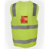 JB's Hi Vis (D+N) Zip Safety Vest Thumbnail